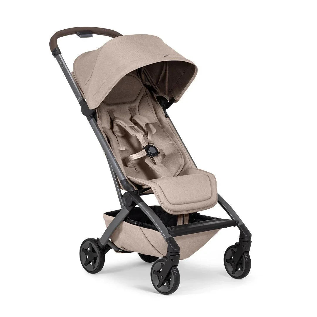 Joolz Aer2 Compact Travel Stroller – Sandy Taupe Lightweight Fold Pushchair