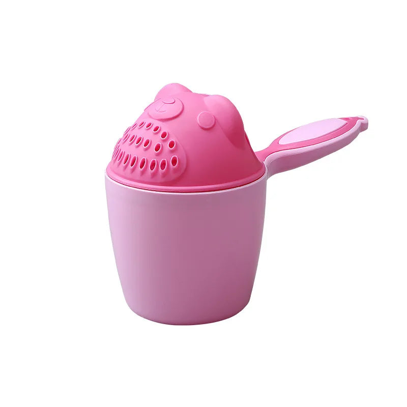 Baby Shampoo Rinse Cup – Cute Cartoon Bath Pour Cup for Toddlers & Kids