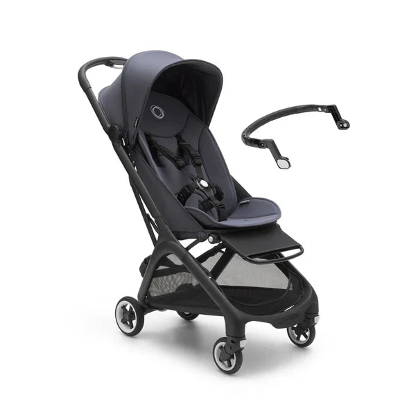 Bugaboo Butterfly Compact Travel Stroller with Bumper Bar – Stormy Blue Lightweight Pushchair