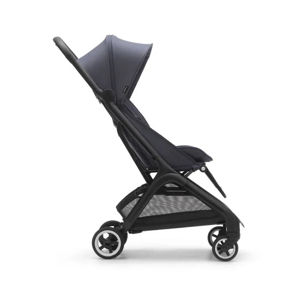 Bugaboo Butterfly Compact Travel Stroller with Bumper Bar – Stormy Blue Lightweight Pushchair